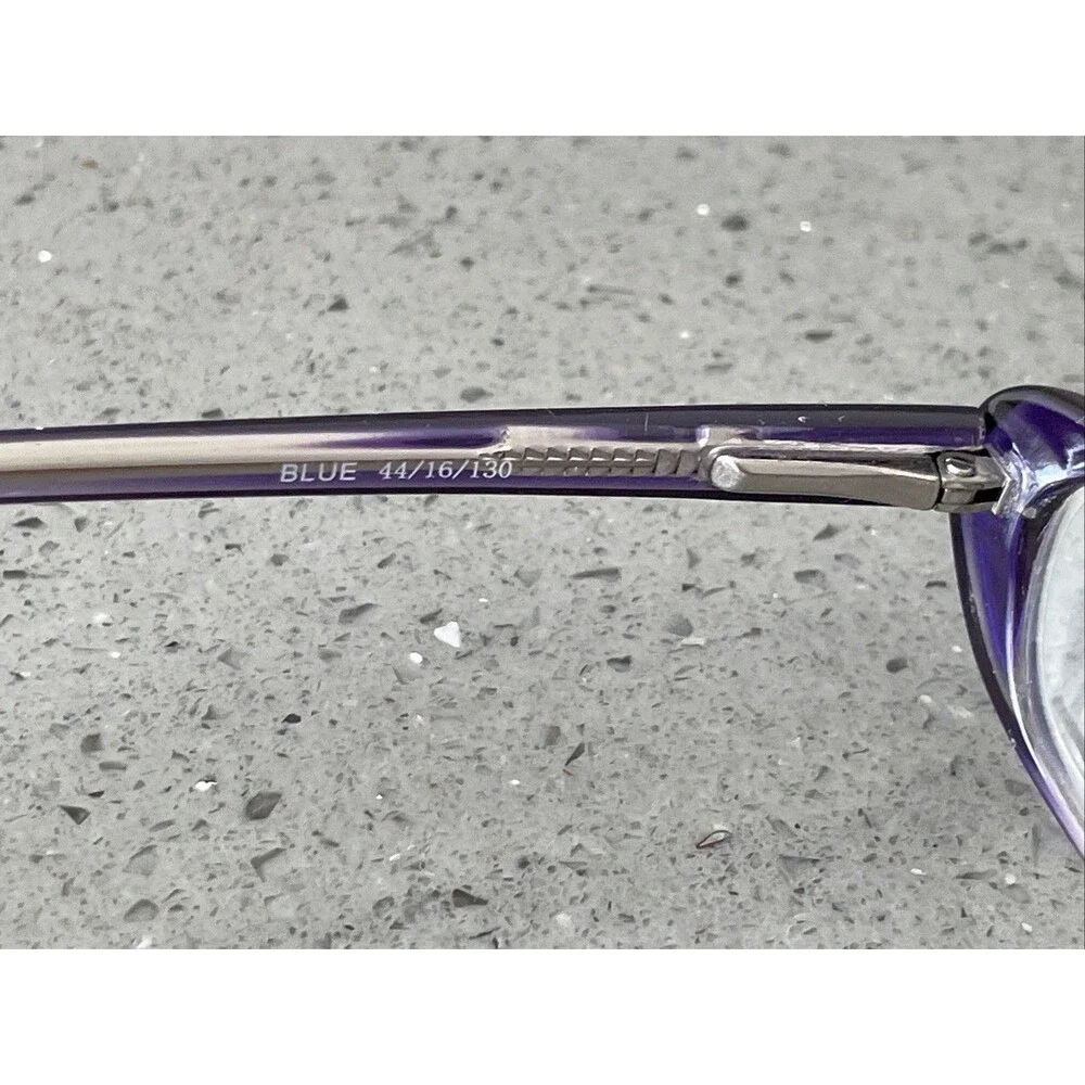 MODERN CUDDLE BLUE 44-16-130 Youth Eyeglass Frames ONLY  full rim purple